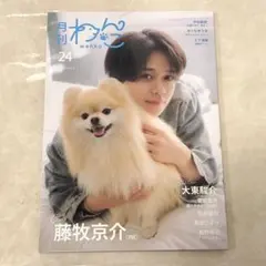 月刊わんこvol.24　表紙巻頭特集：藤牧京介（INI）／裏表紙：大東駿介