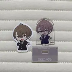 にじさんじ 加賀美ハヤト チョコエッグプラス クリアスタンド シール