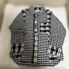 BREEZE チェック柄 長袖シャツ 100cm