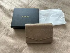 ♡未使用♡NEESE グレージュイエローバイカラー三つ折財布♡