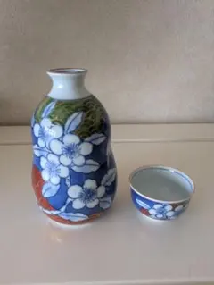 華山製陶 染付山水 環耳花瓶 高さ約20cm 口径約10cm 2025年最新】華山焼 花瓶の人気アイテム - メルカリ