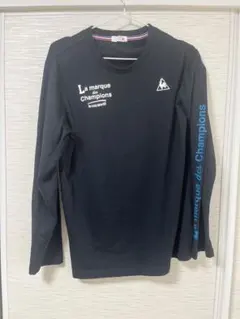 le coq sportif 長袖Tシャツ ブラック