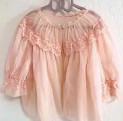 vintage ナイトガウン 羽織り カーディガン ベッドジャケットのサムネイル