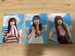 乃木坂46 NOGI CAFEトレカ 3枚セット　一ノ瀬　五百木　森平