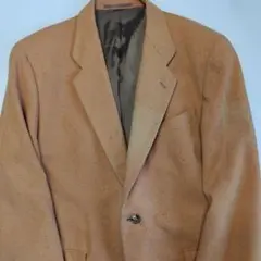 コムデギャルソン テーラードジャケット 2つボタンオレンジ色