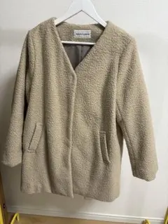 アルファベッツアルファベット レディース ベージュ系 ボアジャケット