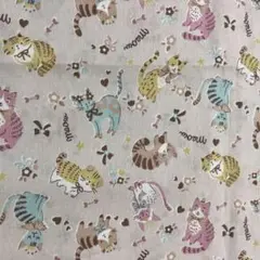 CBポプリン Meow Meow －ミャオミャオ－ 巾110×50cm