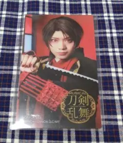 加州清光　刀ミュ　シブツタカフェ　特典クリアカード　単騎出陣　刀剣乱舞
