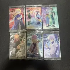 HUNTER×HUNTERウエハース6枚まとめ売りのサムネイル