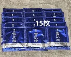 薬用雪肌精 ローションマスク サンプル 15枚
