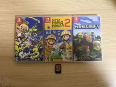 【説明欄必読】Switch ゲームソフト 4本セット（内1本カセット無し）
