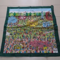 新品　Where's Wally? カーニバル ウォーリーをさがせ　大判ハンカチ