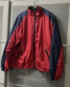 美品✨Mizuno ミズノ グラウンドコート グラコン 中綿 XL 紺 赤 - メルカリ