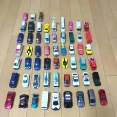 トミカ 57台　まとめ売り　ジャンク品