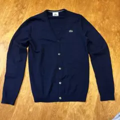 LACOSTE カーディガン ネイビー