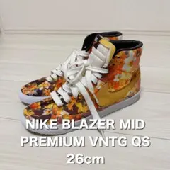 NIKE BLAZER MID PREMIUM VNTG QS 26cm 花柄 - メルカリ