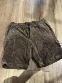 コーデュロイハーフパンツ