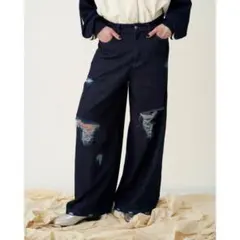 GIDEAL フリンジデニムセットアップ　size2 ジャケット＆パンツ 2025年最新】gideal デニムの人気アイテム - メルカリ