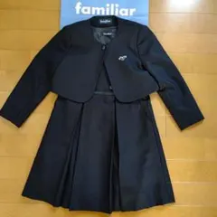 【未使用に近い】ファミリアフォーマルスーツ115cm 受験 お教室 見学体験など