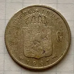 オランダ銀貨☆1グルテン（ギルダー）／1957年／ユリアナ女王／ - メルカリ