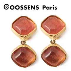 ESTNATION/goossens paris24KGFカボションイヤリング