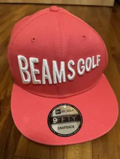 値下げしました⭐︎BEAMS GOLF 9FIFTY ビームスゴルフ　キャップ　赤