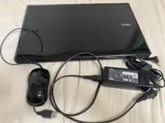 NEC LaVie ノートPC 日本語キーボード ACアダプター付き - メルカリ