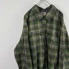 l.l.bean チェックシャツ