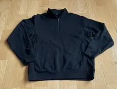 ユニクロ　メンズ　ハーフジップ　トレーナー　スウェット　L