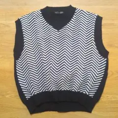 DAZY Vネックニットベスト Msize