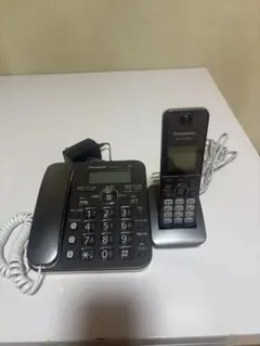 パナソニック デジタルコードレス電話機 ブラック VE-GZL45DL-K - メルカリ