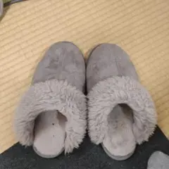 洗える 天然羊毛スリッパ ルームシューズ E801