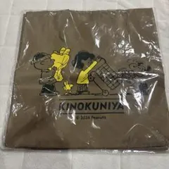新品 未開封 紀ノ国屋 スヌーピー コラボ ミニトートバッグ✖️2つ