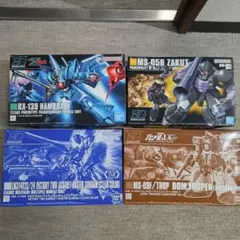 HG ザクIIF2 ジオン 連邦 ハイザック連邦 ロトツインセット 4体セット