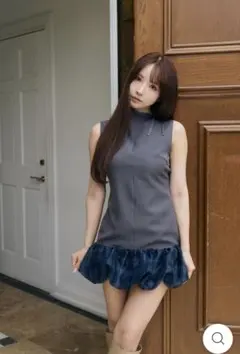 ワンピース MISTREASS Bicolor Strap Camisole Dress mistreass Bicolor Strap Camisole Dress - メルカリ