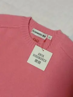 【新品未使用】ユニクロ アニヤハインドマーチ カシミヤセーター S ピンク