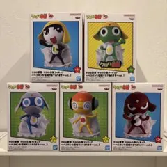 ケロロ軍曹 タママ二等兵 ギロロ伍長 クルル曹長 ドロロ兵長 フィギュア 5点