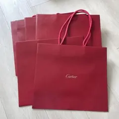 Cartier ショップ袋6枚セット　※バラ売りOK