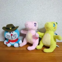 映画 ドラえもん2020 ぬいぐるみマスコット のび太の新恐竜 3点セット