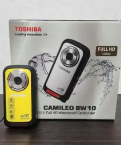 ほぼ未使用 TOSHIBA CAMILEO BW10 防水ビデオカメラ G394 - メルカリ