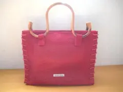 ☆美品☆サマンサタバサ　トートバッグ　レッド