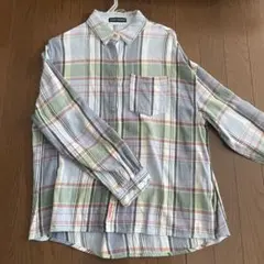 RODEO CROWNS チェック柄長袖シャツ