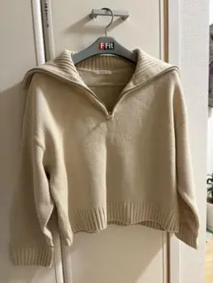 ハニーズ　Honeys ハーフジップセーター M