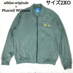 ✨極美品✨ アディダスオリジナルス ファレルウィリアムス トラックジャケット 緑