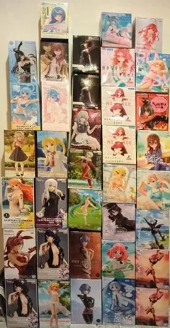大幅値下げ中！　プライズ　フィギュア　36点　まとめ売り　美少女　水着　バニー