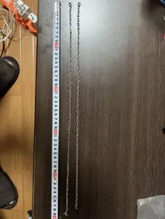 シルバーネックレス2本セット 約48cmと50cm