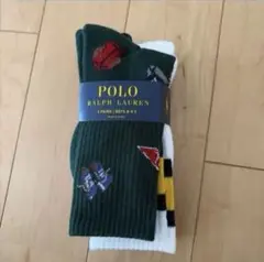Polo Ralph Lauren キッズ靴下 3足セット8-12才