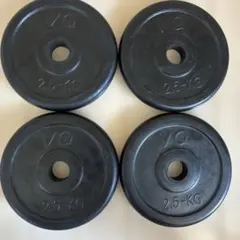 LEADING EDGE ダンベルプレート 5kg4枚セット シャフト穴28mm - メルカリ