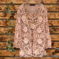 ZARA WOMAN ザラウーマン ガーディガン レース 花柄 良品 可愛い