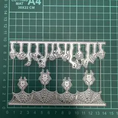 新品カッティングダイ【ハロウィン墓地】ダイカット／アルバムクラフト